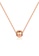 CELOVIS gold CELOVIS - Dana Round Pendant Necklace in Rose Gold DF5E4AC5E0FD62GS_1