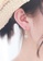 ZITIQUE silver Women's Diamond Embedded Water Droplet Hook Earrings - Silver 0B369ACC7696A4GS_4