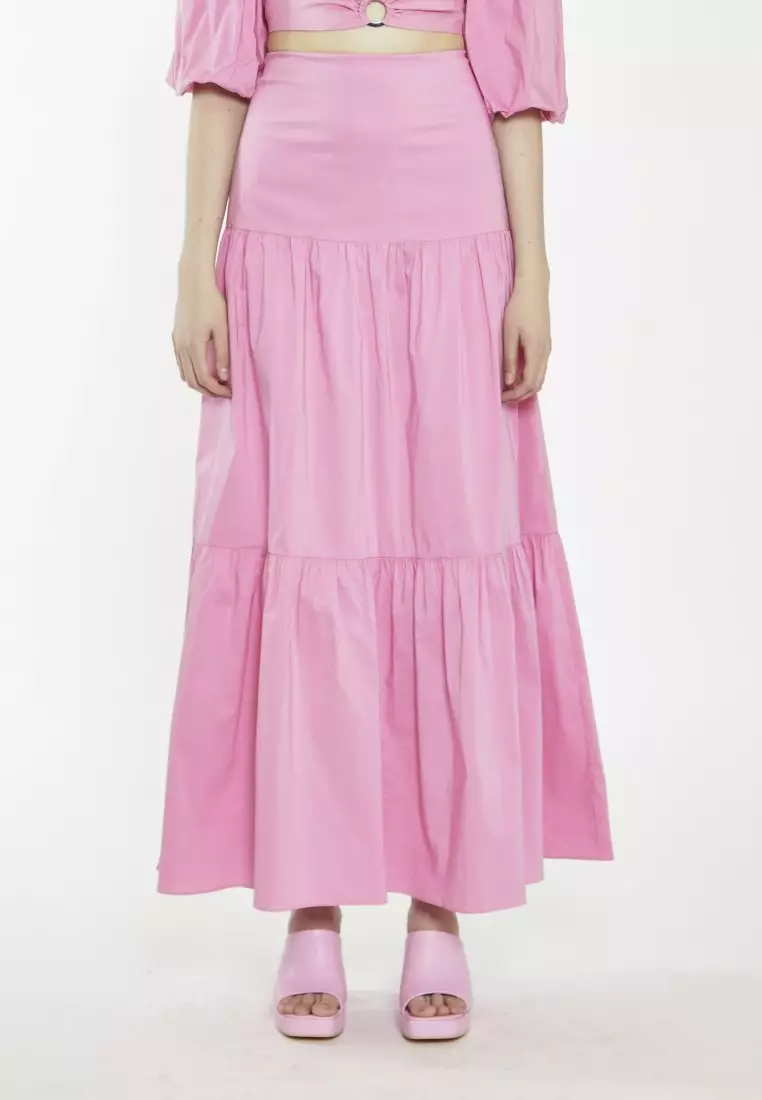 Tiered Maxi Skirt