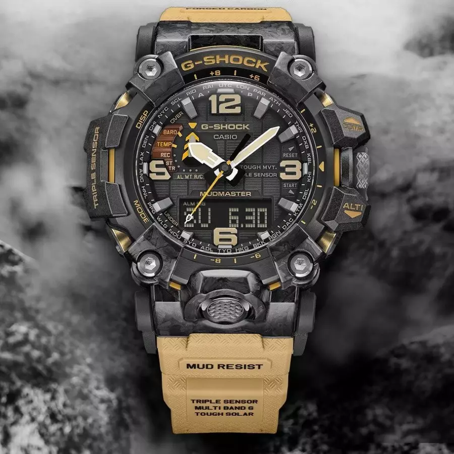 Casio G-Shock GWG-2000-1A5DR Hitam Karet Moca Cowok