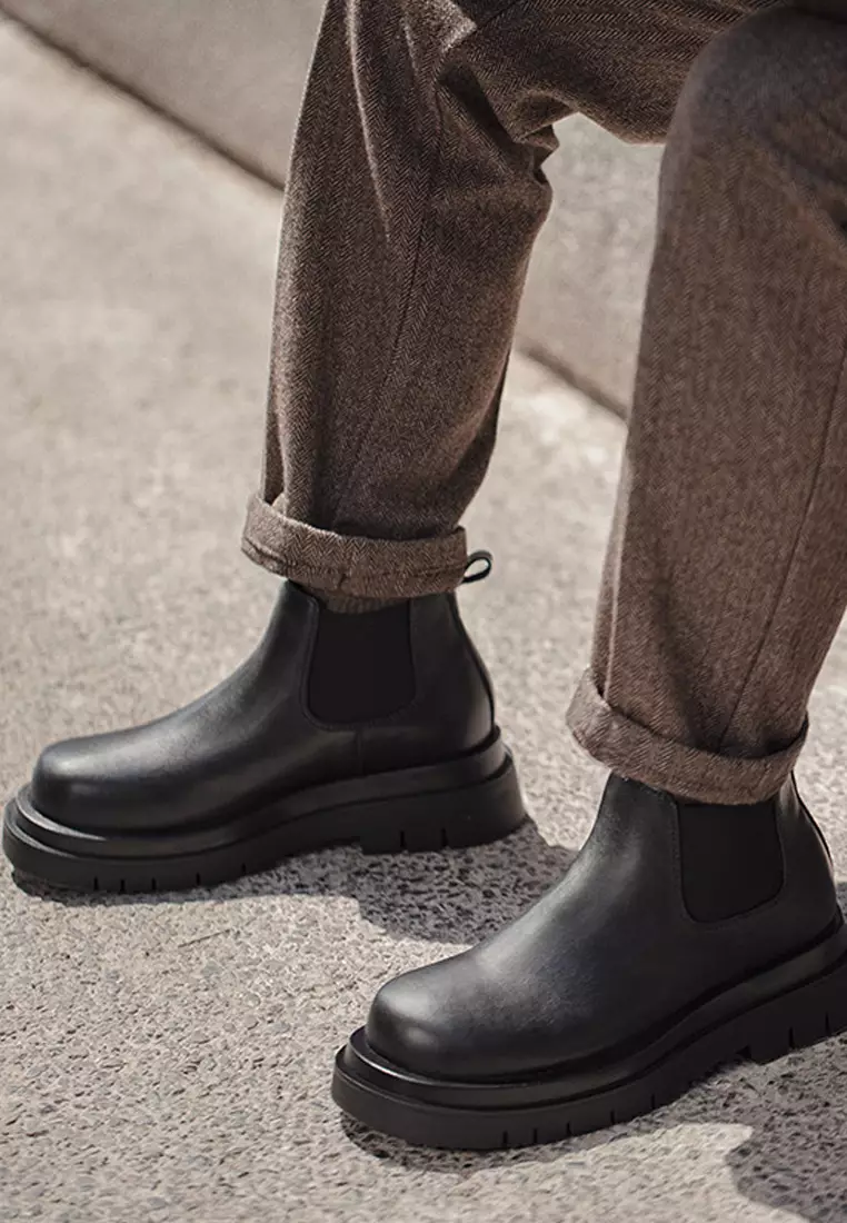 Vintage Leather Chelsea Boots CQ2103005