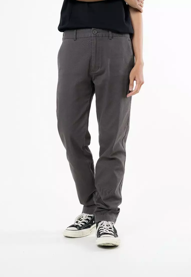 Greenlight Essential Men's Long Chinos Pants Regular Fit Cotton Spandex Arwen HP-C021225