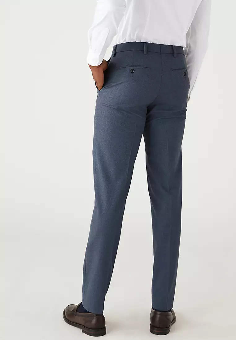 Puppytooth Stretch Trousers