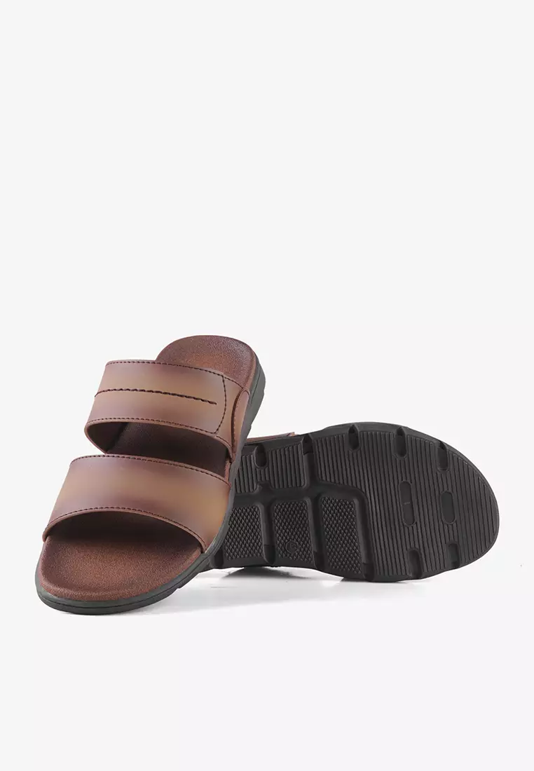 Sandal Jepit Pria Flip Flop Kulit Anti Slip M.Franz 02