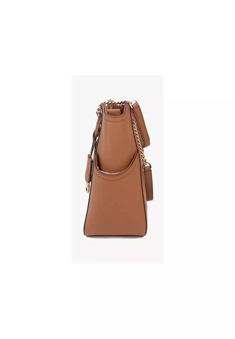 Jet set travel chain shoulder deals tote