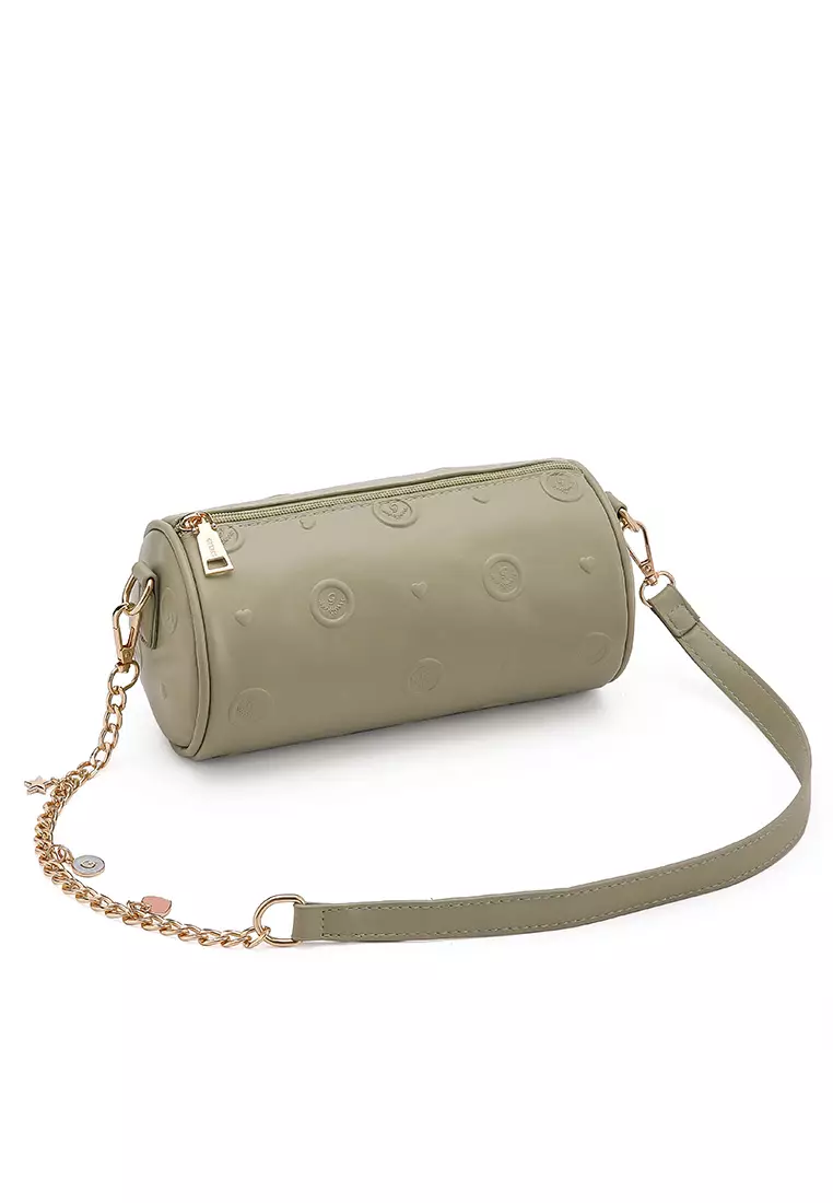 GYKACO KYUTO Sage Green - Tas Wanita Sling Bag - Fashion Top Handle Bag (Import)