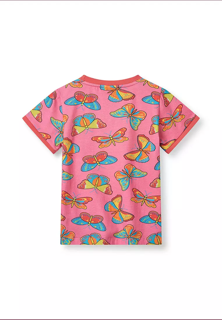 T-shirt with butterflies