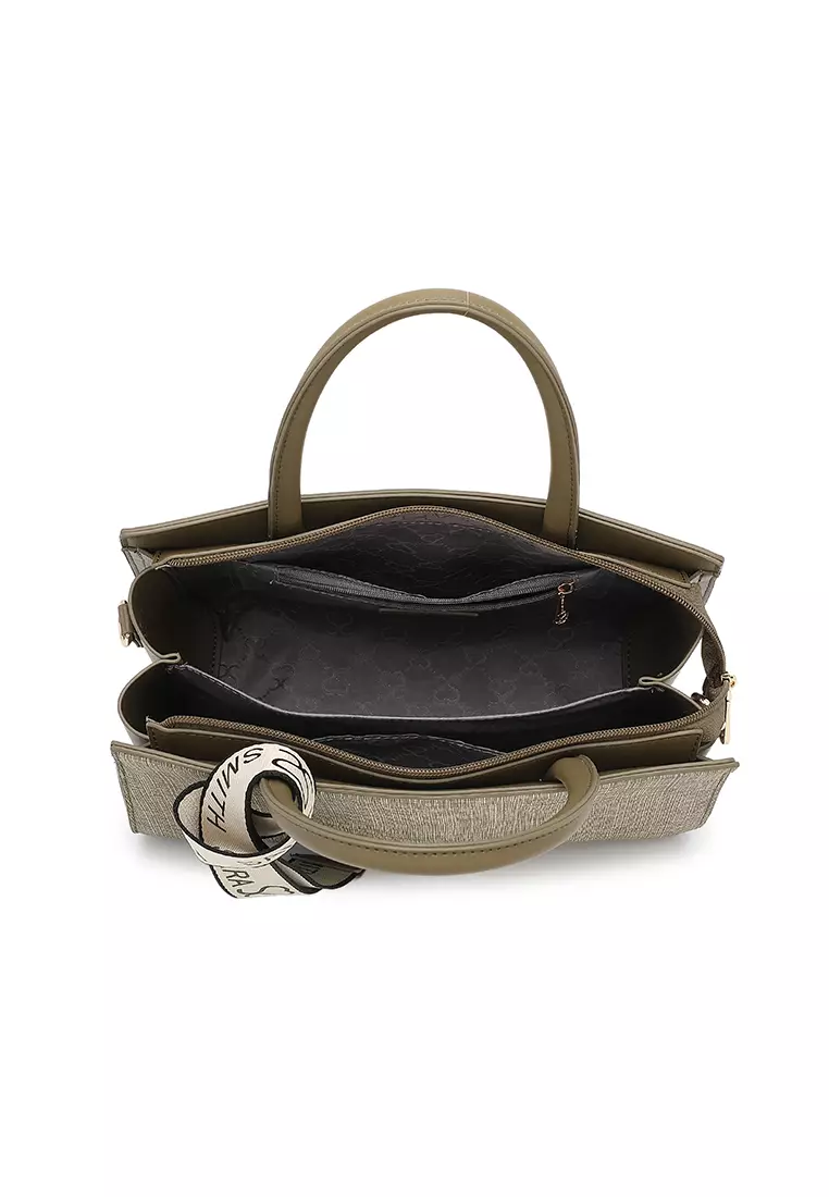 Women's Top Handle Bag / Sling Bag / Crossbody Bag - Fatigue