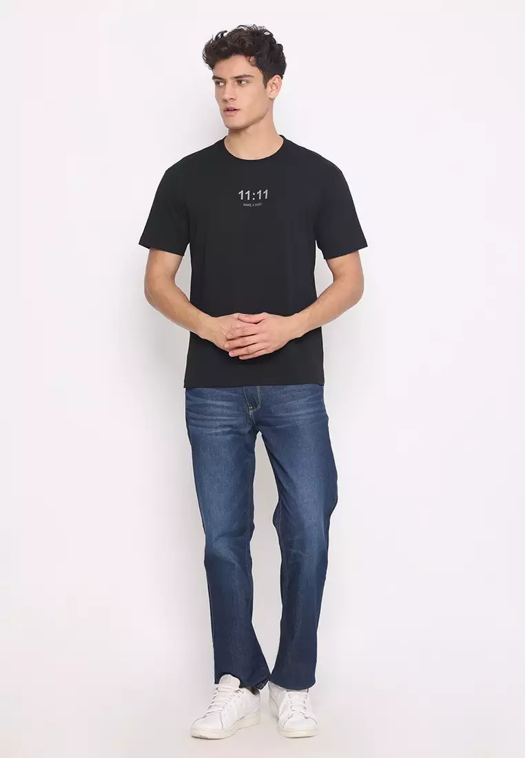NX T-Shirt Cotton Combed Tebal Pria 207370131