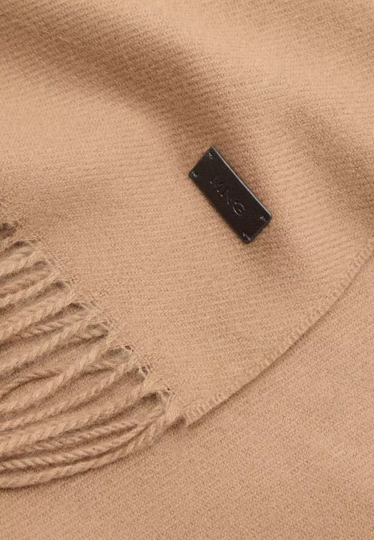 Plain Fringed Scarf