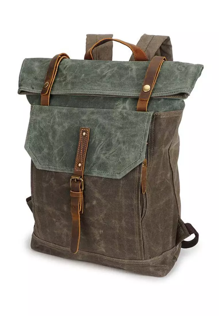 Zalora canvas backpack hot sale