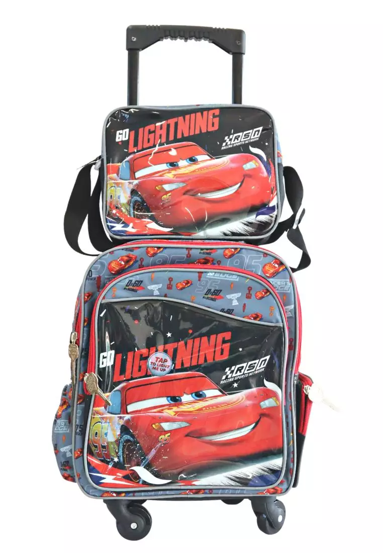 Buy Disney Cars Lightning Mcqueen Trolley Bag 2024 Online