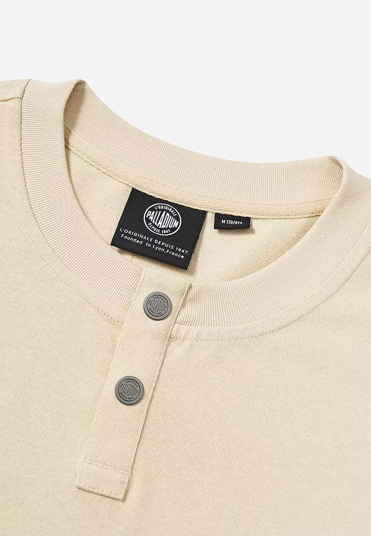 MEN'S PALLADIUM LOGO LOOSE FIT COTTON T-SHIRT