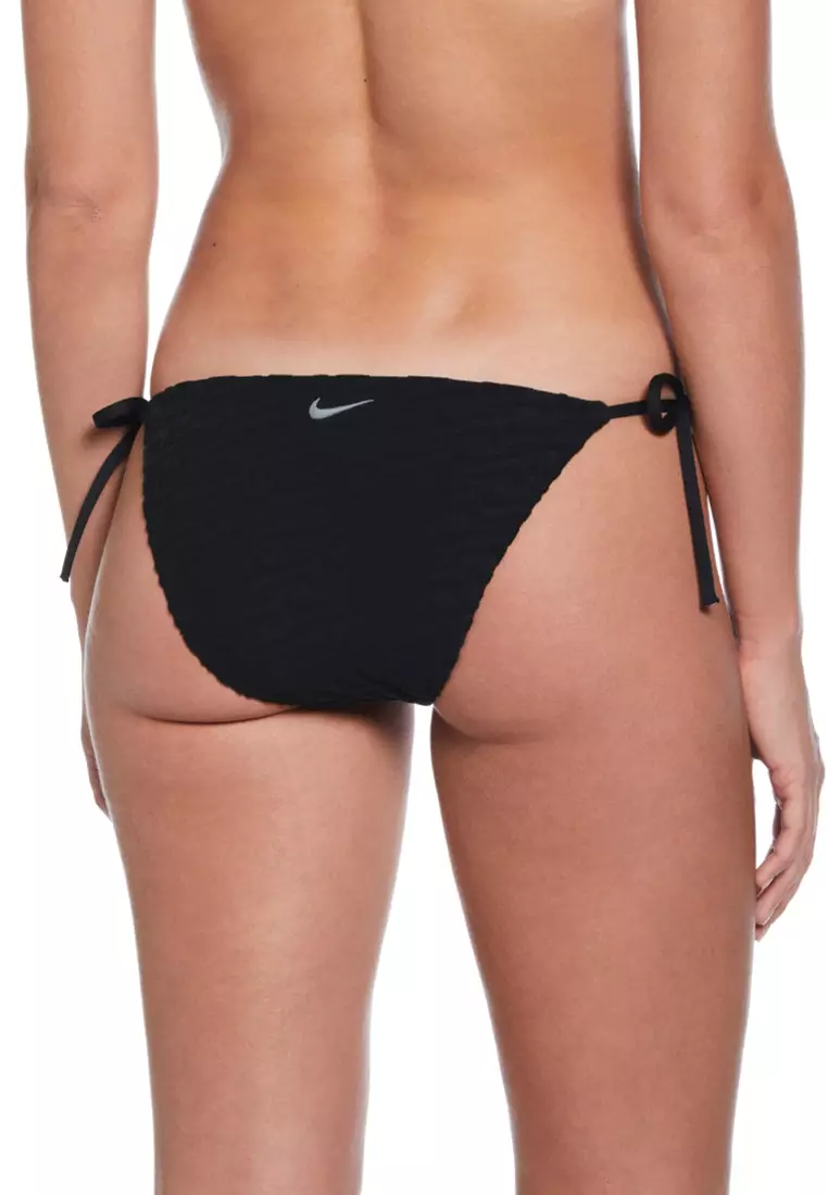 Swoosh Link Tie String Bkn Btm