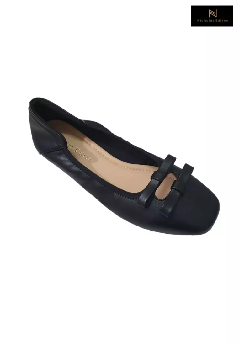 Nicholas Edison Flat Sofia Black