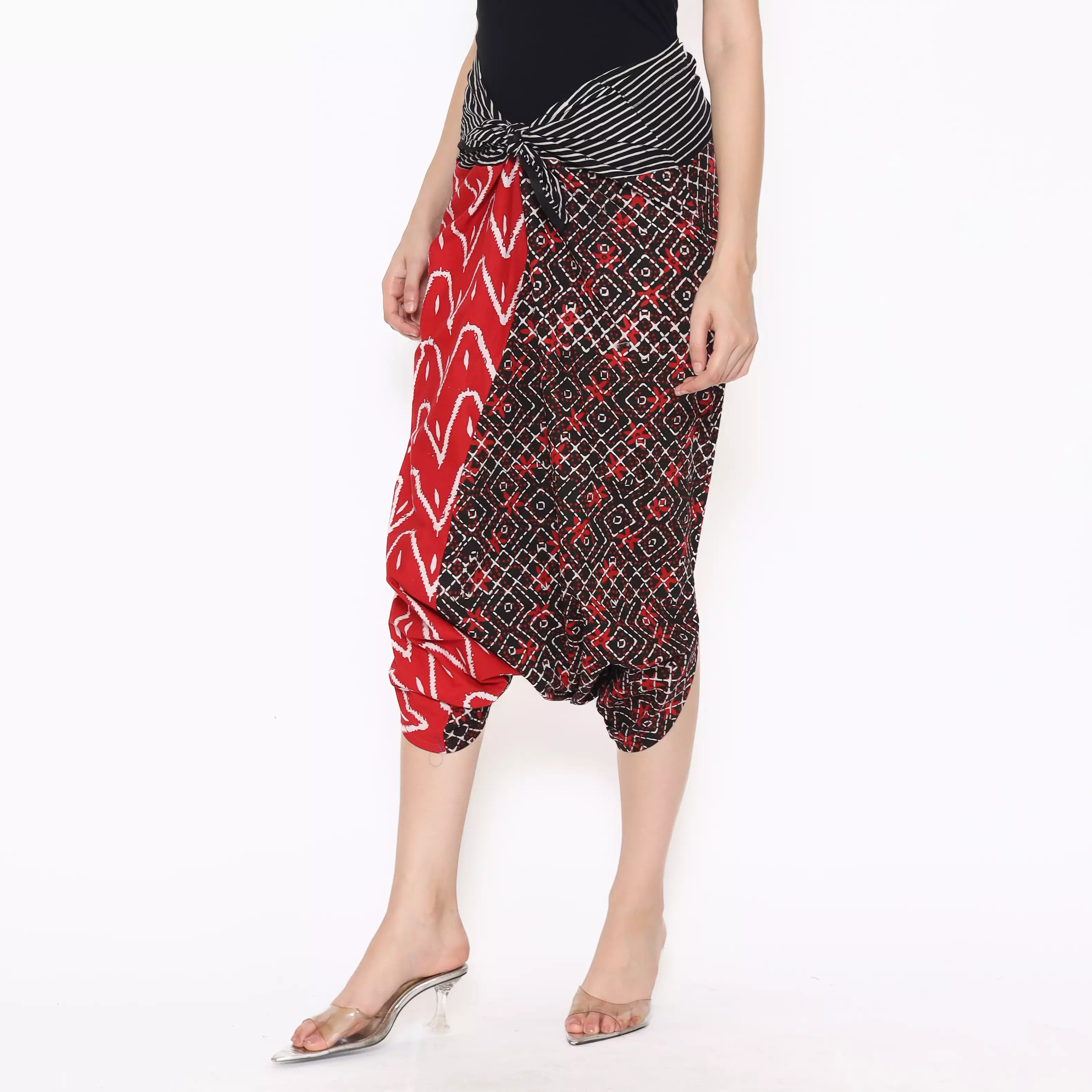 Celana Batik Wanita - Bawahan Batik - Bhatara Batik Mentari Pants - Celana Batik Etnik Modern