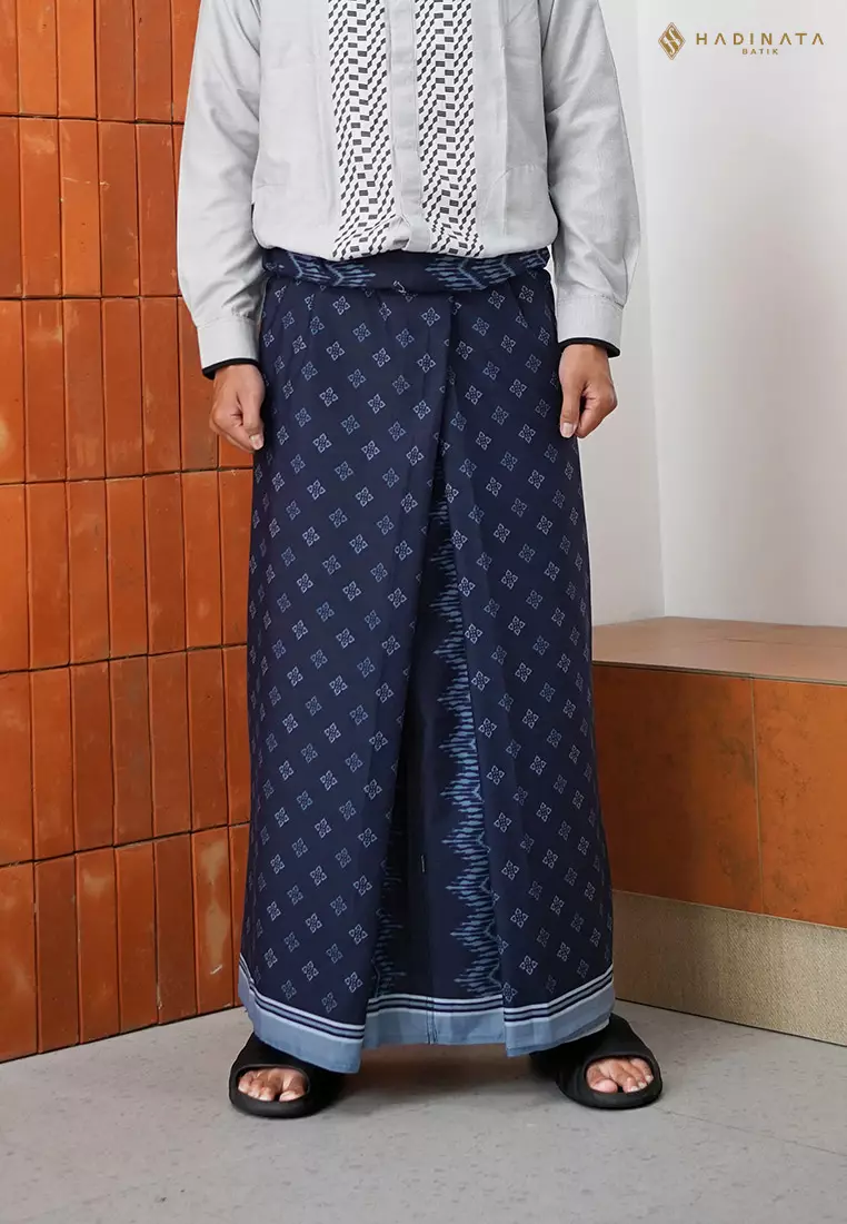 Hadinata Batik Sarung Ayoeb Navy