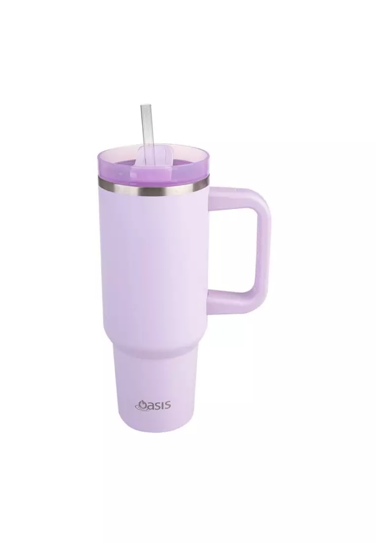 Oasis Stainless Steel Insulated Commuter Travel Tumbler 1.2L - Orchid
