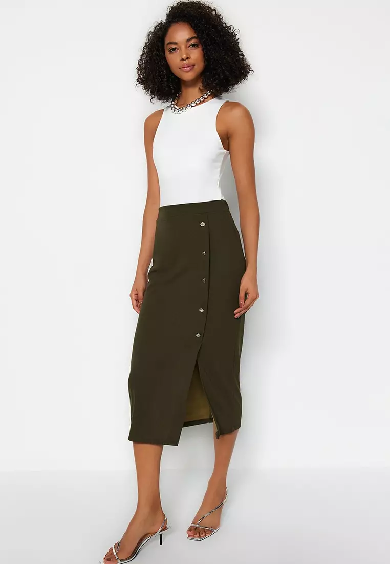 Olive green clearance skirts 5x