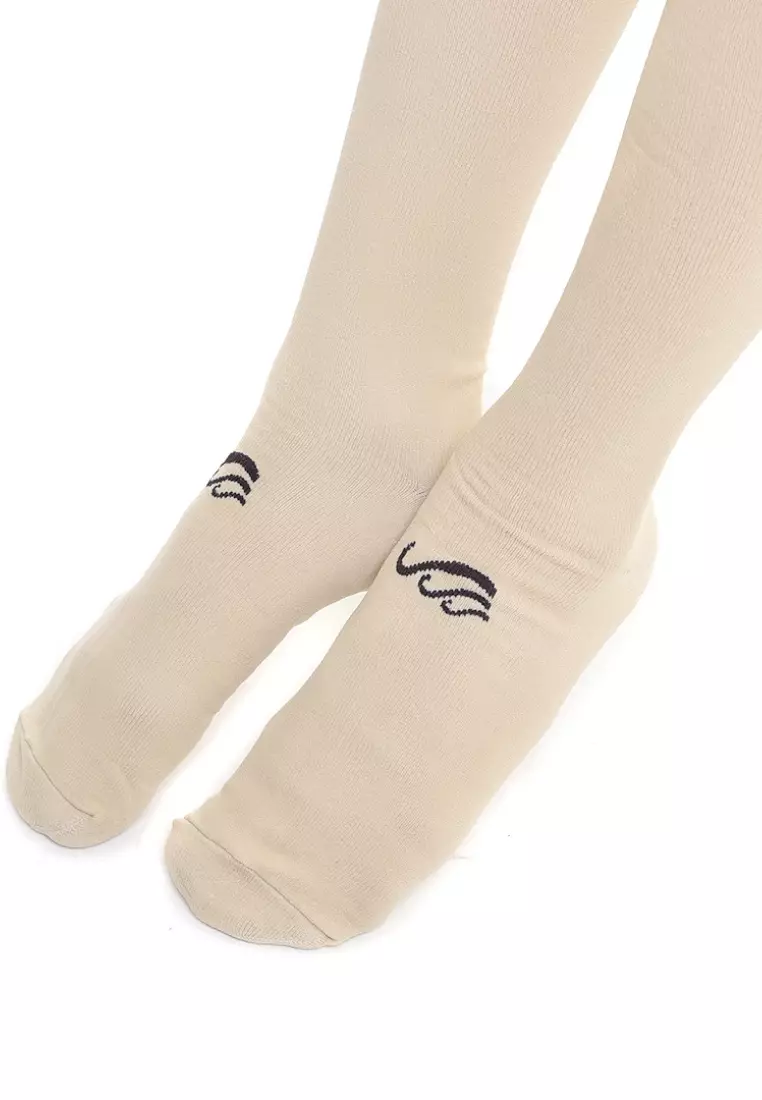 Rabbani - Kaos kaki Rabbani Kahwa Panjang New - Krem