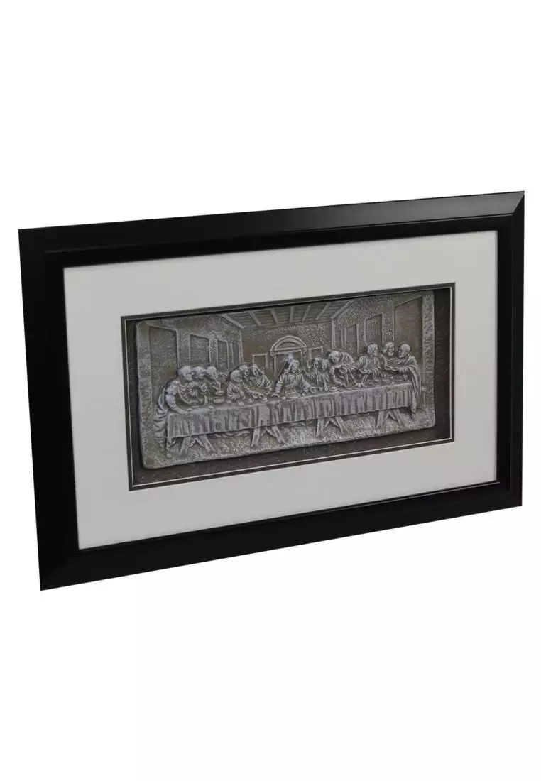 Buy At Home Last Supper And Crucifix 3D Wall Decoration Frame 2024 