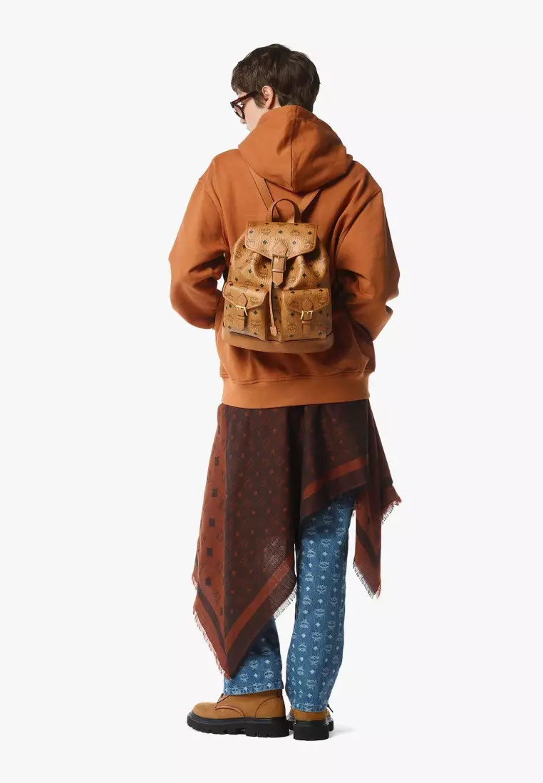 Aren Drawstring Backpack in Visetos