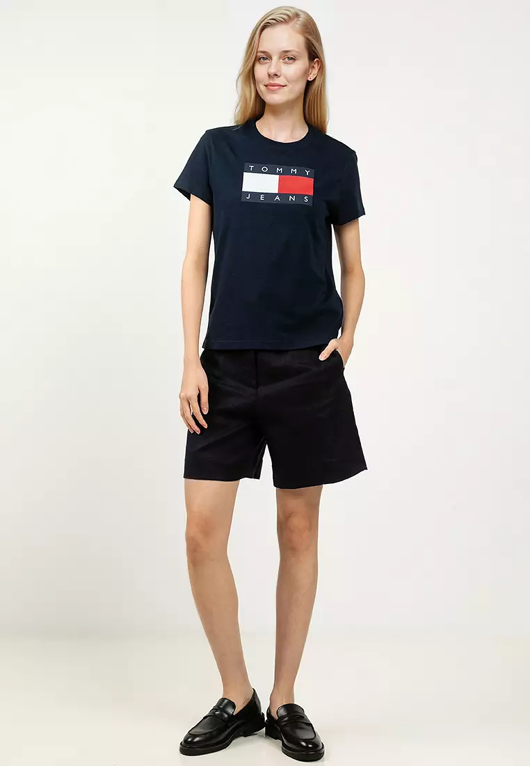Flag Short Sleeve Tee - Tommy Jeans