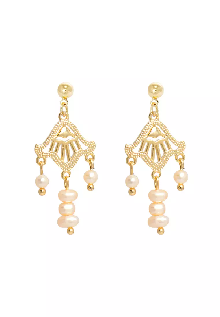Real gold earrings for new arrivals women