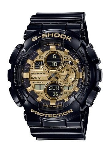 Jual G Shock G Shock Men Ga 140gb 1a1 Black Original Zalora Indonesia