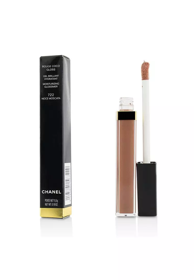 Discount on Chanel  shoes - SKU: Rouge Coco Gloss Moisturizing Glossimer - # 722 Noce Moscata 5.5g/0.19oz