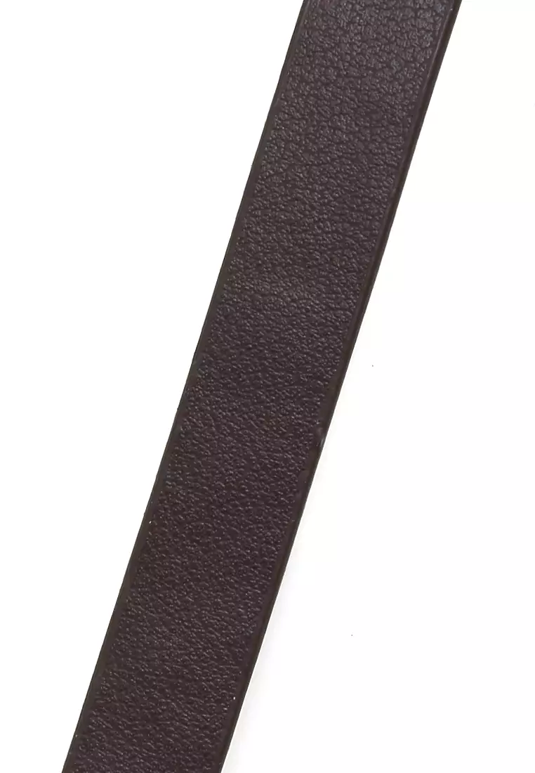 Imani Aksesoris Fashion Wanita Ikat Pinggang Ban Kecil Material Leather ORIGINAL - Brown