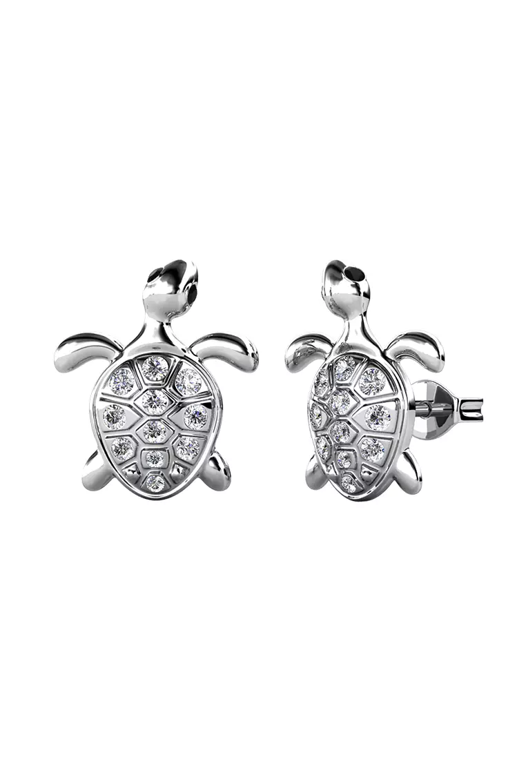 Buy Her Jewellery Her Jewellery Little Turtle Earrings Luxury