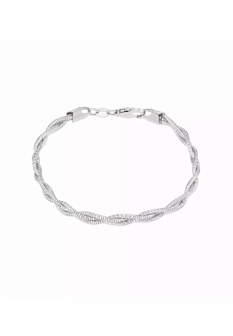 HABIB 925 Silver Bracelet BR1956 WS