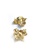 FAWNXFERN gold Hammered Irregularity Stud Earrings 5C1C0ACBE10706GS_3