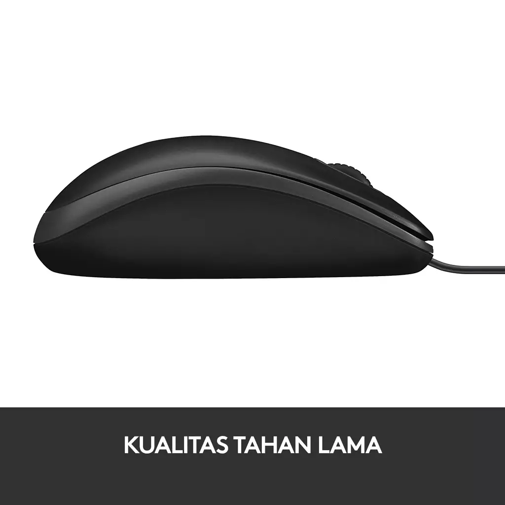 Jual Logitech Logitech B100 Mouse Kabel USB Optical Original 2024 ...