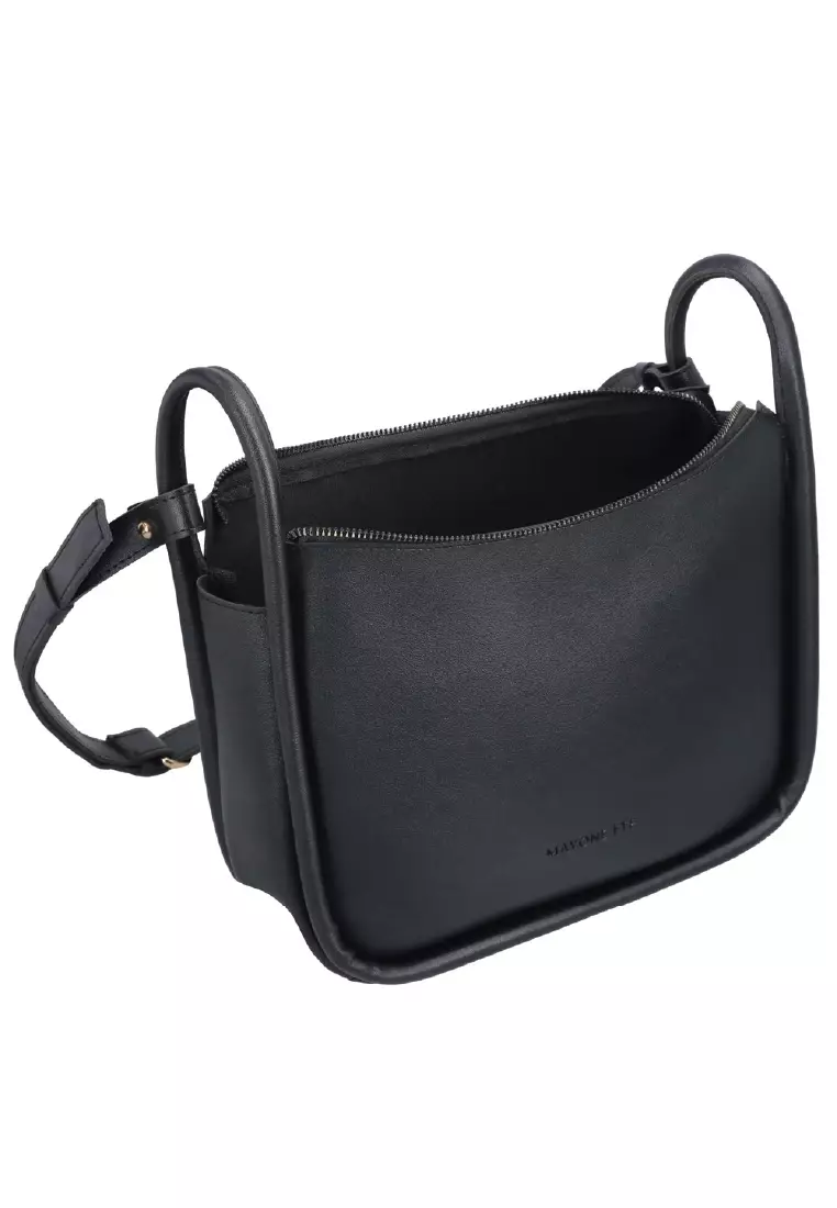 Mayonette Ciel Sling Bag - Tas Selempang Wanita Korean Style Fashion Wanita Terbaru 2021 - Black