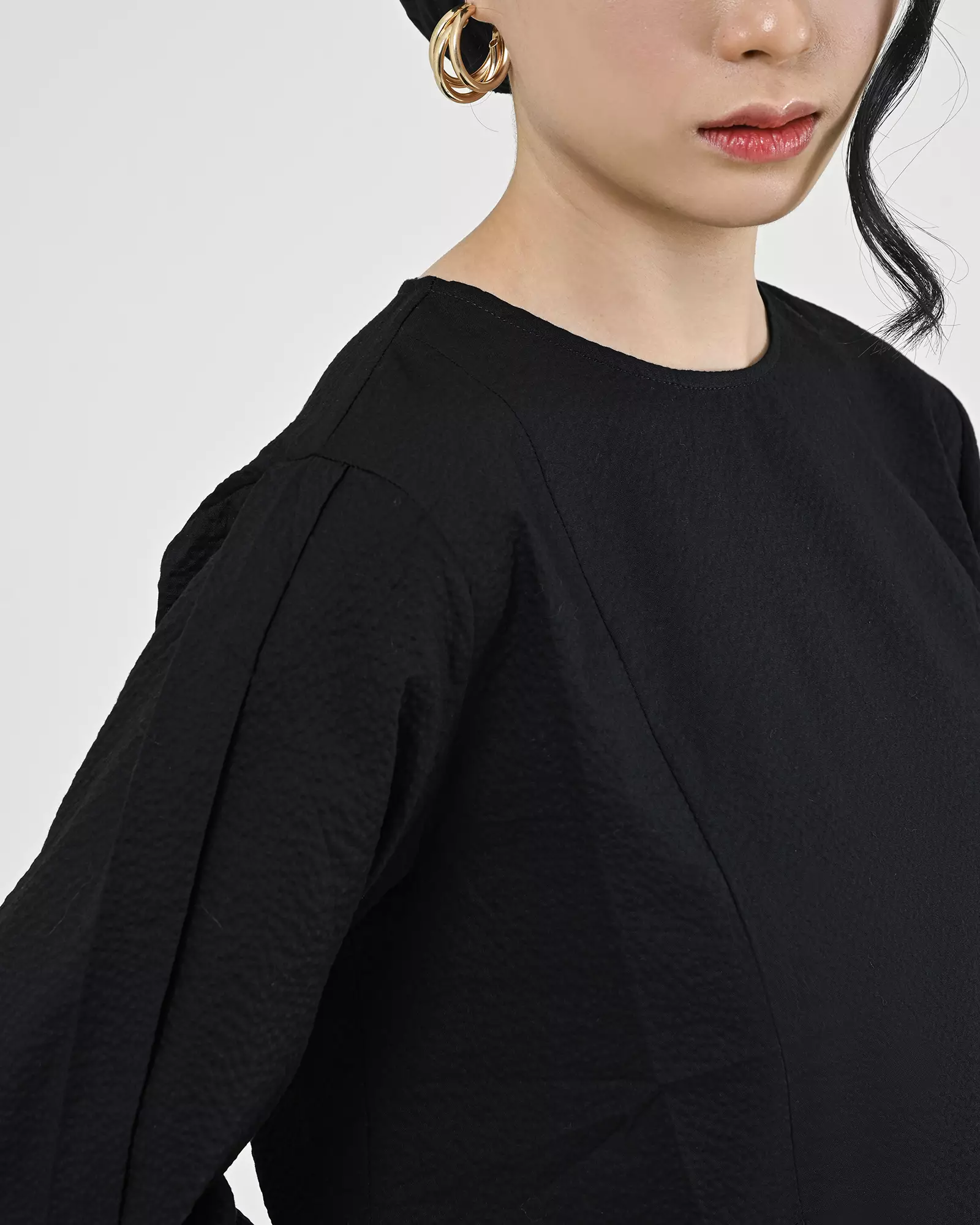 Geulis.id DAMI BLOUSE - Black