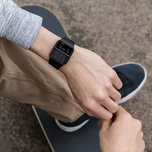 Casio Jam Tangan Pria CA-53WF-1BDF Kalkulator