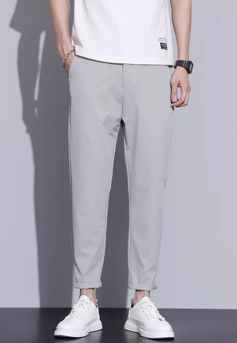 Elasticated Waist Ankle Pants