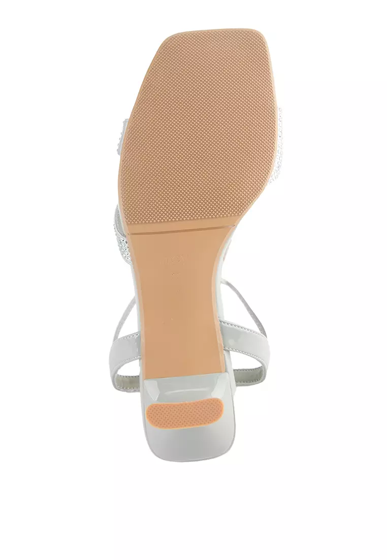 EMMY Y25127-13 HIG HEELS SAGE GREEN