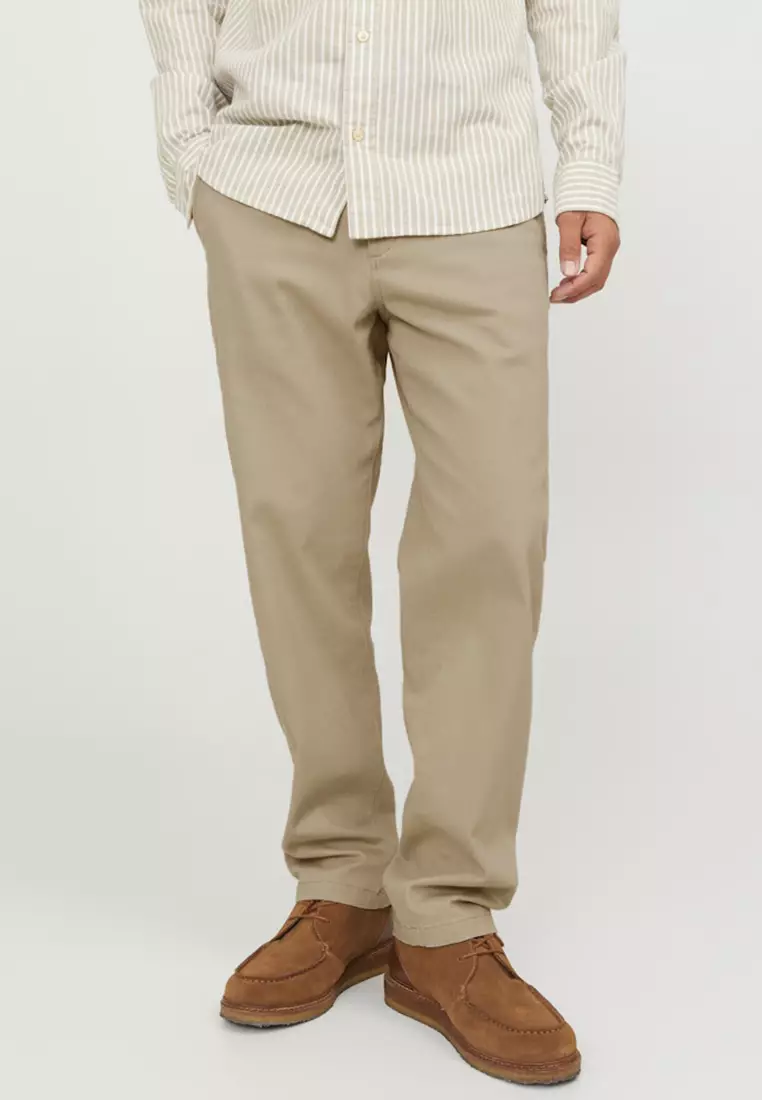 Relaxed Fit Chino Pants