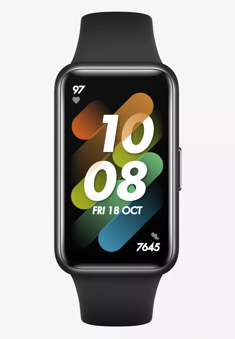 HUAWEI Band 7 Smartband - Ultra Thin Design - 2 Week Battery Life - Graphite Black