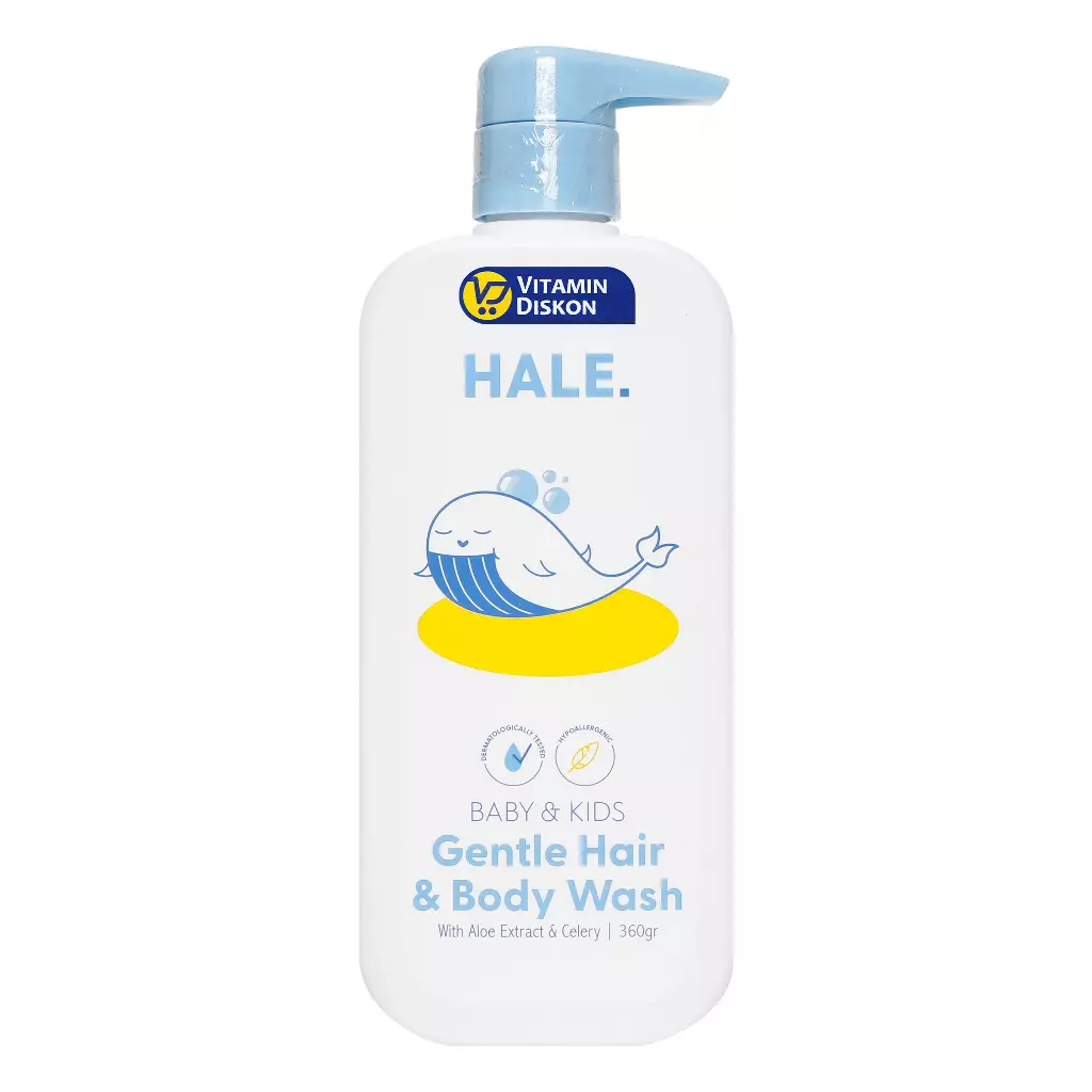 HALE BABY KIDS GENTLE HAIR AND BODY WASH 360GR