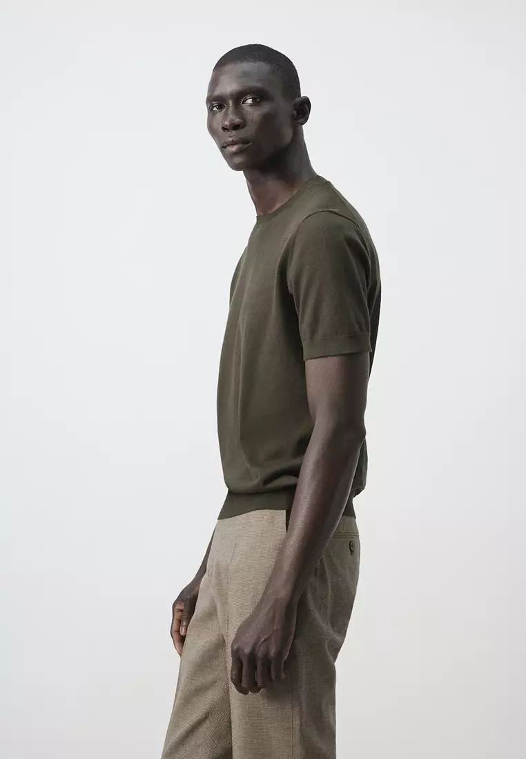 Fine Jersey 100% Cotton T-Shirt