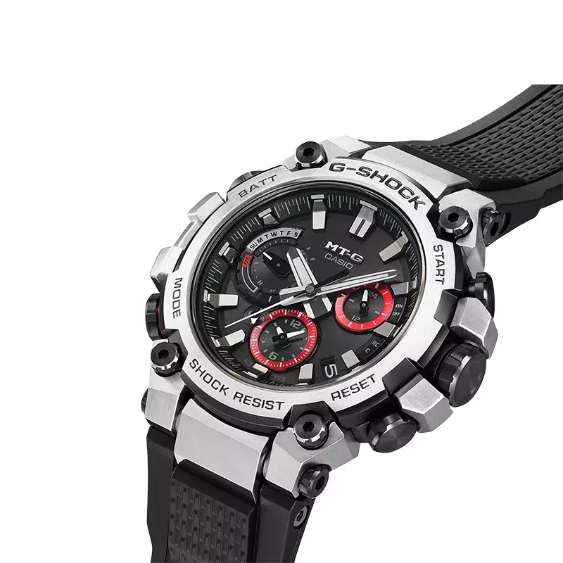 Jam Tangan Pria Casio G-Shock MT-G MTG-B3000-1AJF Tough Solar Triple G Resist Black Dial Black Resin Band