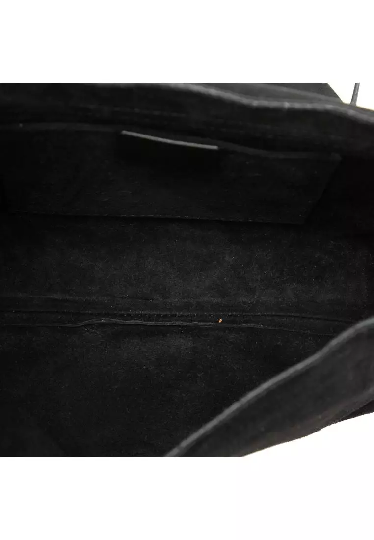 Pre-Loved Gucci Suede Heart Crossbody