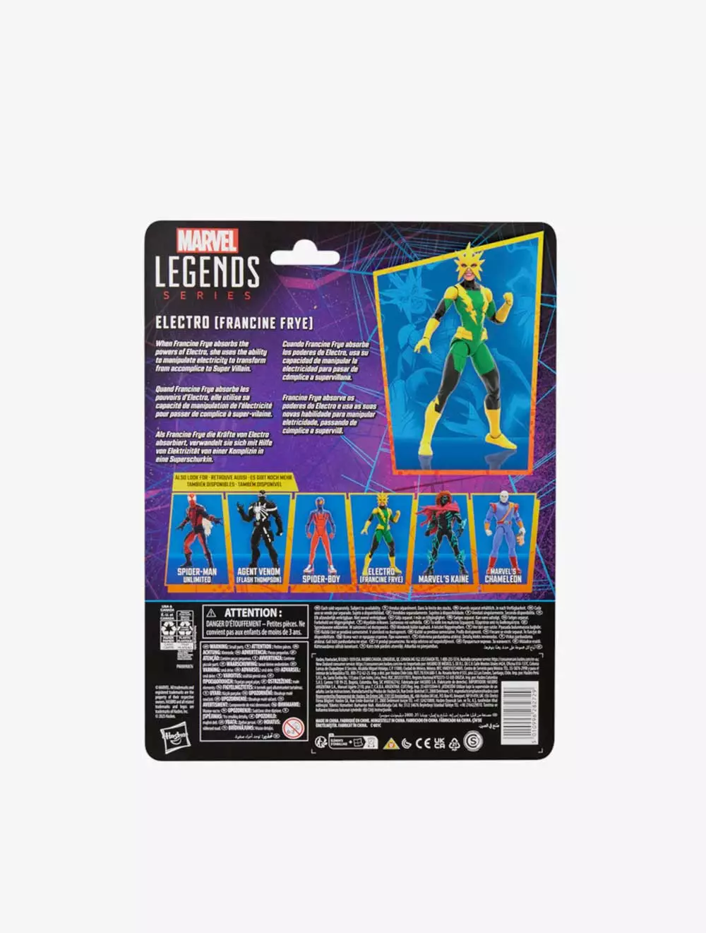 Marvel Legends Series Electro (Francine Frye) - AVSG0788