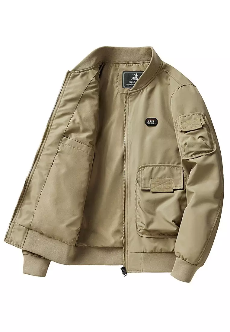 Casual Military Style Bomber Jacket