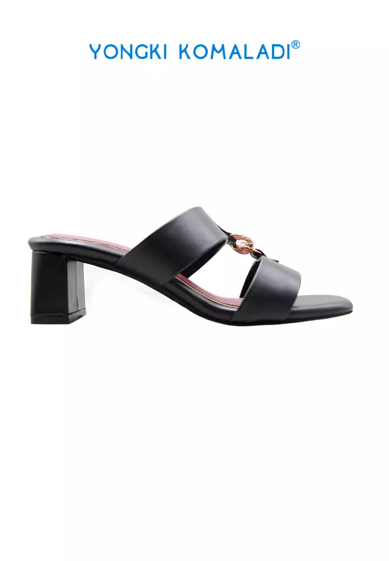 [ ORIGINAL ] YONGKI KOMALADI HEELS OL-CLS7371-23 HITAM