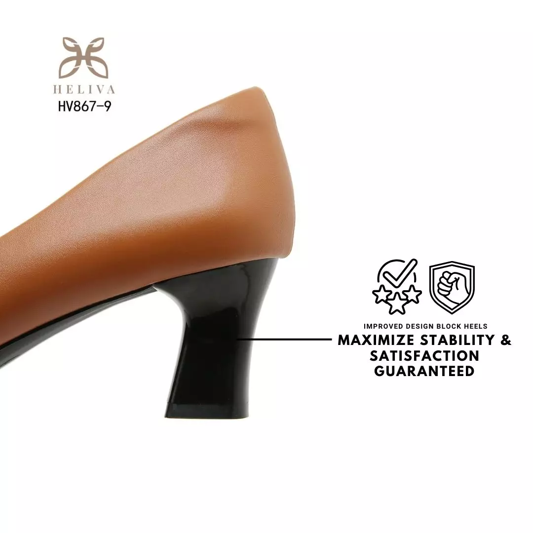 Heliva Miora Minimalist Matte Pointed Toe Heels 5.5cm HV867-9